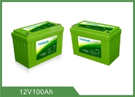 Lithium Iron Phosphate Deep Cycle Battery Pack Lifepo4 Zero Emission For Solar RV